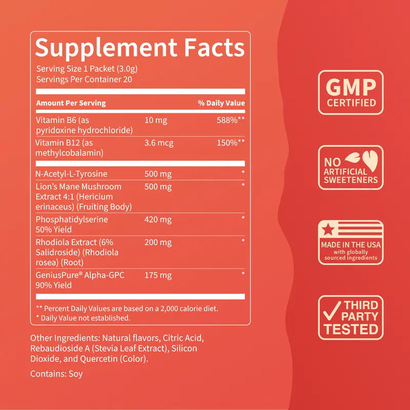 Superfocus – Nootropic Drink Mix